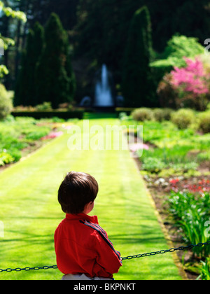 Gärten der Villa Taranto, Lago Maggiore, Verbania, Piemont, Italien, Europa, Stockfoto