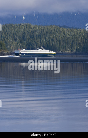 Alaska State Chenega in Orca Bay als es Fähre von Cordova, Alaska Stockfoto