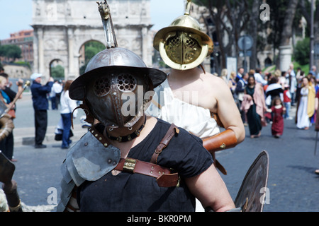 Geschichte-Roman-Re-enactment-Festival. Stockfoto