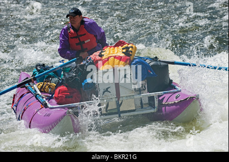 Middle Fork des Salmon River, Frank Church Wildnis, Bundesstaat Idaho, Vereinigte Staaten von Amerika Stockfoto