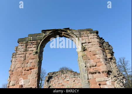 Das Priorat Ruinen in Dudley England Uk Stockfoto