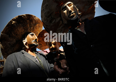 Festival in San Ignacio de Moxos in Bolivien. Stockfoto