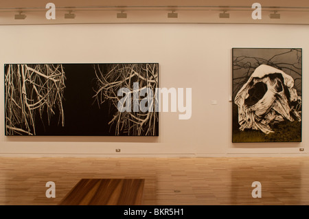 Landschaft Bilder, Wildnis Ausstellung, Art Gallery of New South Wales, Sydney, Australien Stockfoto