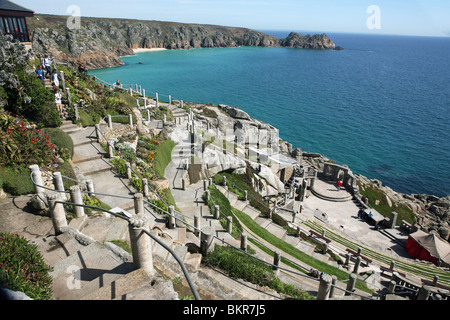 Das Minack Theatre Eidechse Cornwall England UK Stockfoto