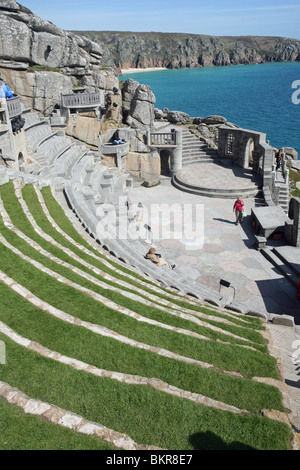 Das Minack Theatre Eidechse Cornwall England UK Stockfoto