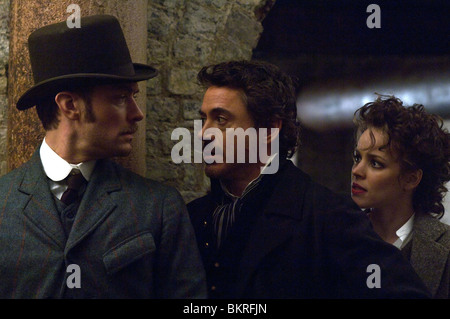 SHERLOCK HOLMES (2009) ROBERT DOWNEY JR., JUDE LAW, RACHEL MCADAMS GUY RITCHIE (DIR) 004 Stockfoto
