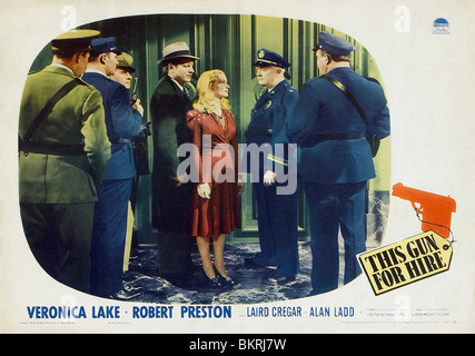 DIESE WAFFE FÜR MIETE (1942) VERONICA LAKE, ROBERT PRESTON FRANK TUTTLE (DIR) 001 Stockfoto