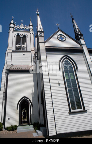 St John's Anglican Church in Lunenburg Stockfoto