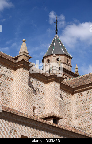 Kirche der Heiligen Maria La Alhambra oder Iglesia del Santa Maria de La Alhambra, Granada, Spanien, Europa Stockfoto