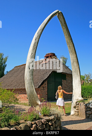 Museum in Wyk auf Föhr Insel, Schleswig-Holstein, Deutschland Stockfoto