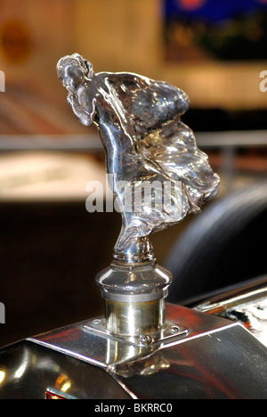 Das Flüstern, Spirit of Ecstasy, Rolls Royce Emblem - August 2009 Stockfoto