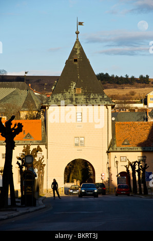 Slowakei, Tor zum historischen Zentrum von Levoča Stockfoto
