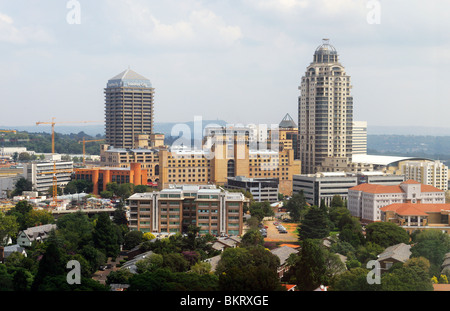 Sandton City, Einkaufszentrum und Hotel-Komplex in der Nähe von Johannesburg Stockfoto