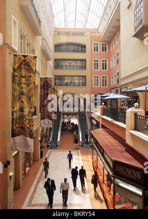 Sandton City, Luxus Hotel- und Shopping-Komplex in Sandton, Vorort von Johannesburg, Südafrika Stockfoto