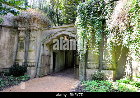 Highgate Cemetery West, London Stockfoto