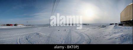 algid Amerika Antarktis Antarktis Antartic Arctic Arktis luftigen kanadischen Kanadier Kanadier chill kühl Stadt Problem sind Stockfoto