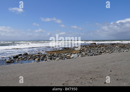 Klaren Tag am Strand. Stockfoto