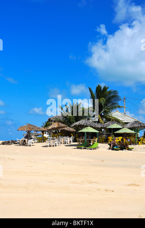 Tibau Sul Strand Szene Stockfoto