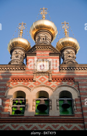 Russisch-orthodoxe Alexander Newski Kirche, Copenhagen Stockfoto
