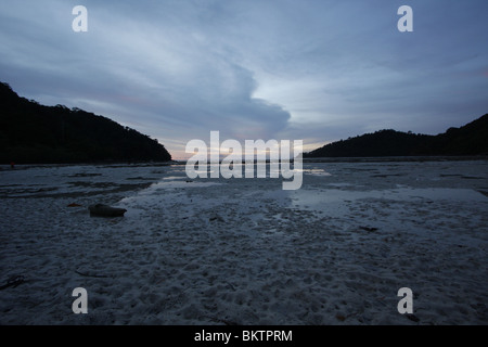 Abendlicht am Mae Nam Beach in Ko Suin, marine National Park, Thailand Stockfoto