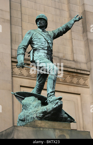 Statue von Generalmajor William Earle in Liverpool 1833 geboren Stockfoto