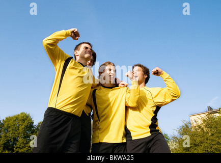 Victorygesture Stockfoto