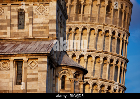 Der schiefe Turm, Pisa-Toskana-Italien Stockfoto