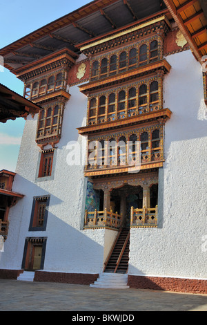 Punakha Dzong ' inneren Tempel Stockfoto