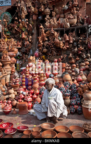 Töpferei. Jaipur. Rajasthan. Indien Stockfoto
