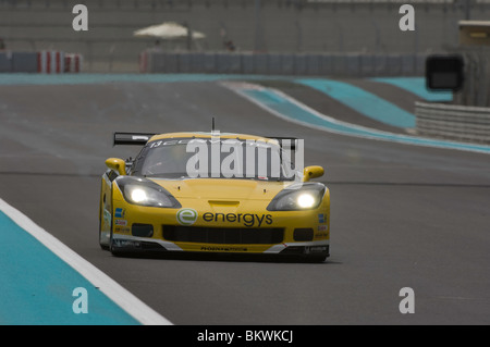 Abu Dhabi gt1 Meisterschaft, Yas Marina Formel 1 Rennstrecke Stockfoto