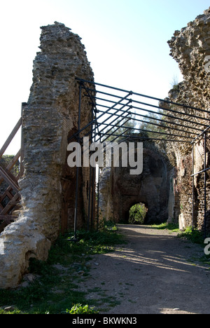 Cicero (oder Tiberius) Villa in Tusculum Stockfoto