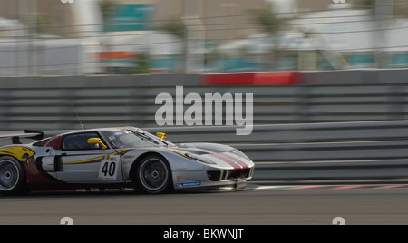 Abu Dhabi gt1 Meisterschaft, Yas Marina Formel 1 Rennstrecke Stockfoto