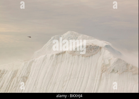 Eisberge aus dem Jacobshavn Gletscher bei Ilulissat in Grönland Stockfoto