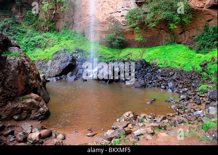 Bridal Veil Falls in der Nähe von Sabie in Provinz Mpumalanga, Südafrika Stockfoto