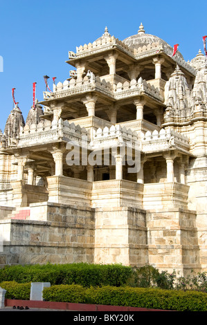 Jain-Tempel, Ranakpur, Rajasthan, Indien Stockfoto