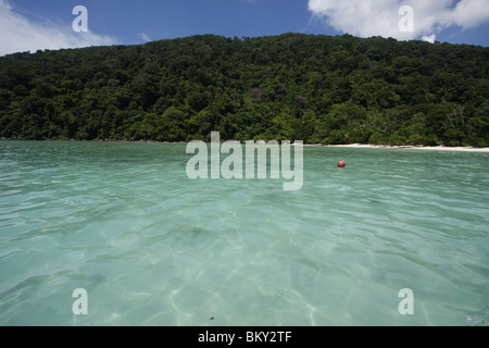 Eine Bucht in Ko Surin marine Nationalpark, Thailand Stockfoto