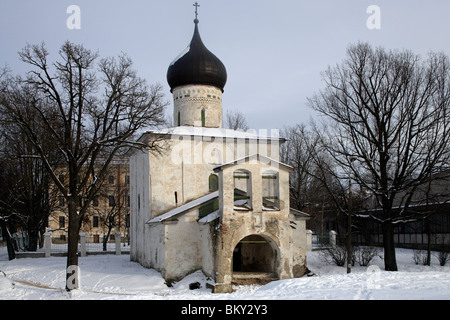 Russland, Pskow, Kirche des heiligen Joachim und Anna, 1544 Stockfoto