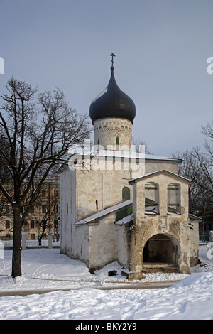 Russland, Pskow, Kirche des heiligen Joachim und Anna, 1544 Stockfoto