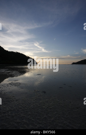 Abend in Ko Surin marine Nationalpark, Thailand Stockfoto