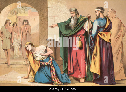 Tod von Saphira Stockfoto