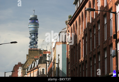 British Telecom Tower, London. Stockfoto