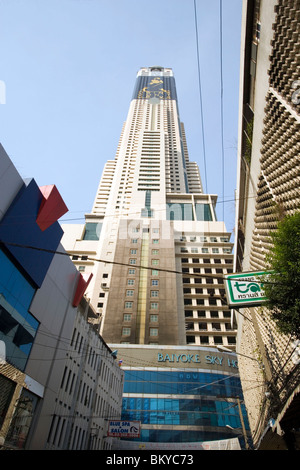 Baiyoke Tower II, das höchste Gebäude in Thailand, Ratchathewi, Bangkok, Thailand Stockfoto