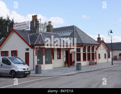 Äußere des alten Royal Station Hotel aberdeenshire Schottland Mai 2010 Stockfoto