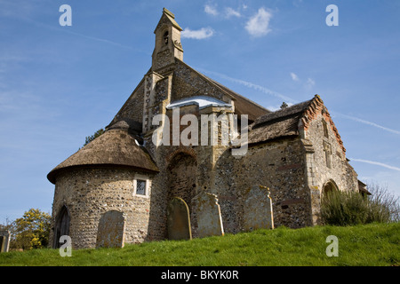 St.-Lorenz-Kirche, Ingworth, Norfolk, England, Vereinigtes Königreich. Stockfoto