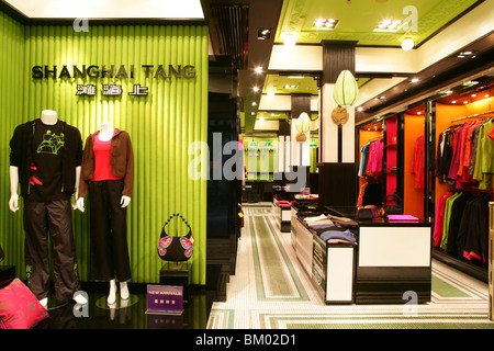 Tang, Xintiandi, Hong Kong, David Tang, Shop, alte China-Mode, Mao Art, Haushaltswaren, Window-shopping Stockfoto