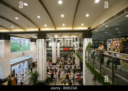 Buch shop, Nummer eins, Shanghai Book City, Fuzhou Road, größte Buchhandlung, Literatur Stockfoto