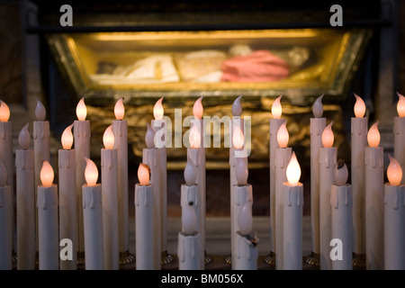 St. Pius V Körper, die Basilika Santa Maria Maggiore, Rom Stockfoto