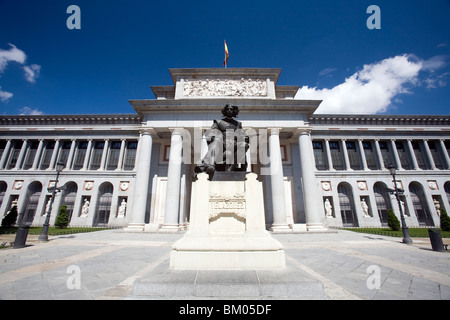 Velazquez Denkmal, Museo del Prado, Madrid, Spanien Stockfoto