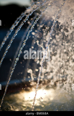 Wasser-Brunnen Sevilla, Spanien Stockfoto