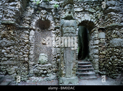 Sanspareil, Baumwollweberei Ruinen, Wonsees, Upper Franconia, Bayern, Deutschland, Europa Stockfoto